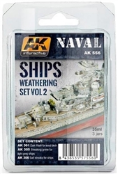 AK INTERACTIVE ... SHIPS VOL.2 WEATHERING SET