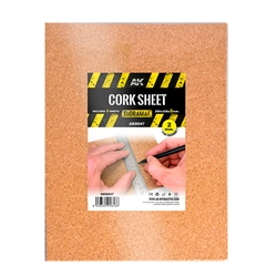 AK INTERACTIVE ... Cork Sheets - Fine Grained - 200 X 300 X 2mm (2 Sheets)
