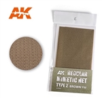 AK INTERACTIVE ... REGULAR CAMOUFLAGE NET TYPE 2 BROWN