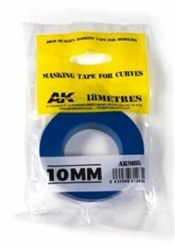 AK INTERACTIVE ... BLUE MASKING TAPE FOR CURVES 10mm