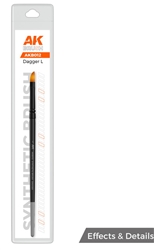 AK INTERACTIVE ... SYNTHETIC BRUSH - DAGGER L