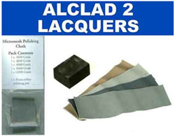 ALCLAD PAINT ... MICROMESH POLISHING CLOTH SET 5-GRITS & RUBBER BLOCK