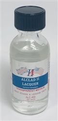 ALCLAD PAINT ... TRANSPARENT MEDIUM LACQUER 1OZ. BOTTLE