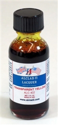ALCLAD PAINT ... TRANSPARENT YELLOW 1OZ LACQUER