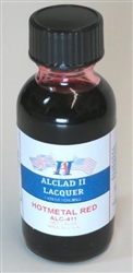 ALCLAD PAINT ... HOT METAL RED  1OZ LACQUER