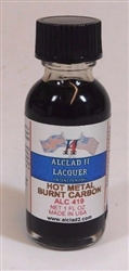 ALCLAD PAINT ... HOT METAL BURNT CARBON 1OZ LACQUER