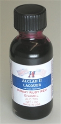ALCLAD PAINT ... CANDY RUBY RED ENAMEL 1 OZ