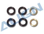 ALIGN HN6067... DAMPER RUBBER/BLACK 90deg