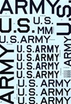 AERO MASTER 48809... US ARMY MARKINGS 1/48 DECAL