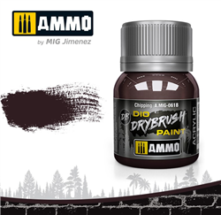AMMO MIG ... CHIPPING DIO DRYBRUSH ACRYLIC PAINT 40ML