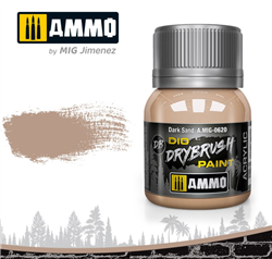 AMMO MIG ... DARK SAND DIO DRYBRUSH ACRYLIC PAINT 40ML