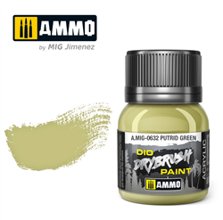 AMMO MIG ... PUTRID GREEN DIO DRYBRUSH ACRYLIC PAINT 40ML