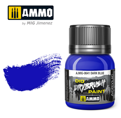 AMMO MIG ... DARK BLUE DIO DRYBRUSH ACRYLIC PAINT 40ML