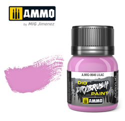 AMMO MIG ... LILAC DIO DRYBRUSH ACRYLIC PAINT 40ML