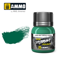 AMMO MIG ... GREEN DIO DRYBRUSH ACRYLIC PAINT 40ML