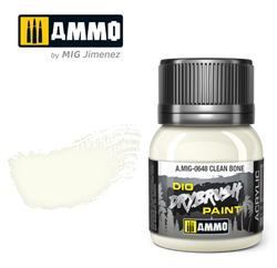 AMMO MIG ... CLEAN BONE DIO DRYBRUSH ACRYLIC PAINT 40ML