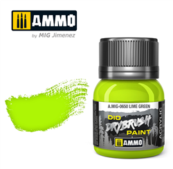AMMO MIG ... LIME GREEN DIO DRYBRUSH ACRYLIC PAINT 40ML