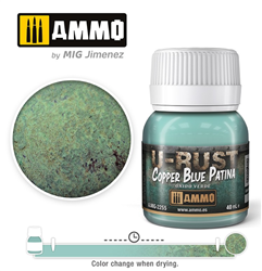 AMMO MIG ... U-RUST COPPER BLUE PATINA 40ML