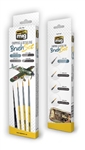 AMMO MIG ... CHIPPING & DETAILING BRUSH SET