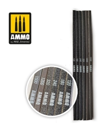 AMMO MIG ... CONTOUR SANDING STICK (120/180/240/320/1200/1500)
