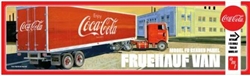 AMT ... FRUEHAUF BEADED VAN SEMI TRAILER COCA-COLA 1/25