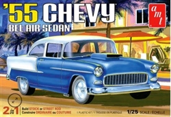 AMT ... CHEVY `55 BEL AIR SEDAN  1/25