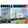 AMT ... TANDEM VAN TRAILERS 1/25 DOUBLE HEADER