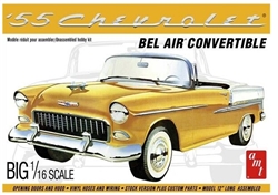 AMT ... CHEVY `55 BEL AIR CONVERTIBLE 1/16
