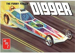 AMT ... DIGGER DRAGSTER, FOOLER FUELER 1/25
