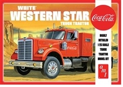 AMT ... WHITE WESTERN STAR SEMI TRUCK 1/25