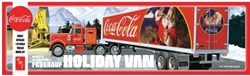 AMT ... FRUEHAUF HOLIDAY HAULER SEMI TRLR COCA-COLA 1/25