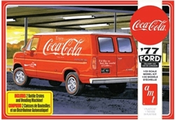 AMT ... FORD 1977 VAN W/VENDING MACHINE COCA-COLA 1/25
