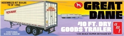 AMT ... GREAT DANE SEMI TRAILER   DRY GOODS 1:25