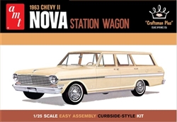 AMT ... CHEVY II NOVA STATION WAGON 1963 CRAFTSMAN 1/25