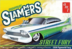AMT ... STREET FURY 1958 PLYMOUTH SLAMMERS SNAP 1/25