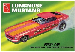 AMT ... 1969 Ford Mustang Gas Ronda Longnose Funny Car 1/25