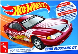 AMT ... FORD MUSTANG GT (SNAP) 2T HOT WHEELS 1996 1/25