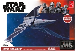 AMT ... STAR WARS THE BAD BATCH HAVOC MARAUDER 1/144TH