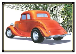 AMT ... FORD 1934 5-WINDOW COUPE STREET ROD 1/25