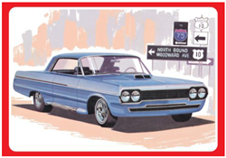 AMT ... 1964 CHEVY IMPALA SUPER STREET 1/25