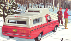AMT ... FORD 1963 F-100 CAMPER PICKUP 1/25 NEW TOOLING