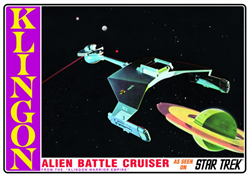 AMT ... STAR TREK KLINGON WARRIOR EMPIRE ALIEN B.CRUISER