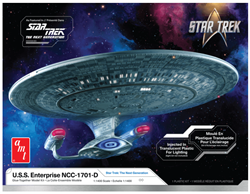 AMT ... STAR TREK NEXT GENERATION USS ENTERPRISE NCC1701D
