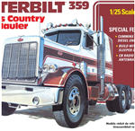 AMT ... PETERBILT 359 CROSS COUNTRY HAULER TRACTOR CAB