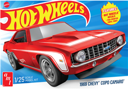 AMT ... HOT WHEELS 1969 CHEVY COPO CAMARO$  1/25