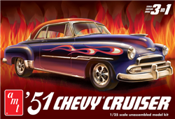 AMT ... 1951 CHEVY CUSTOM CRUISER 1:25