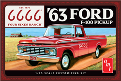 AMT ... 1963 FORD F-100(FOUR SIXES RANCH)1:25