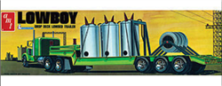 AMT ... 880 LOWBOY TRAILER W/LOAD 1:25