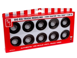 AMT ... SEMI TRUCK TALL TIRES PACK 1/25