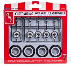 AMT ... KH WIRE WHEELS & TIRES PARTS PACK